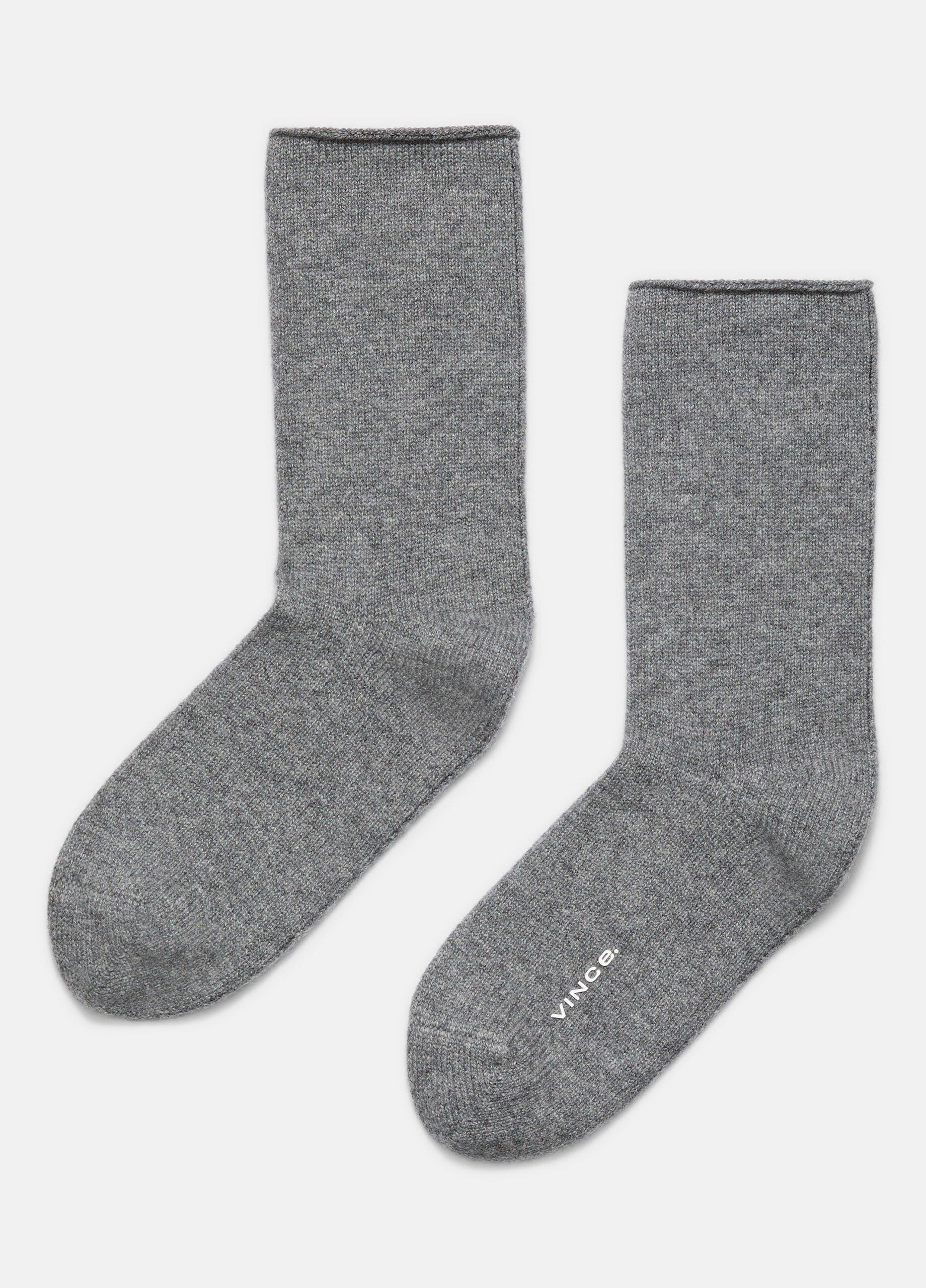 Women's Cashmere Jersey Short Sock Product Image