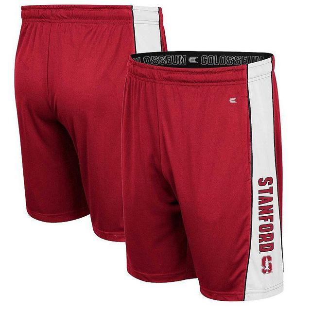 Mens Colosseum Cardinal Stanford Cardinal Panel Shorts Product Image