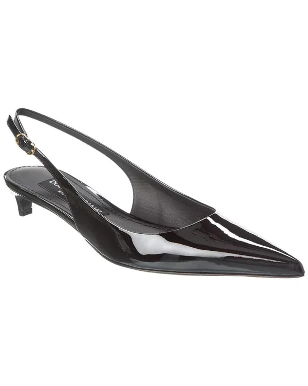 Patent Slingback Pump In Black product image