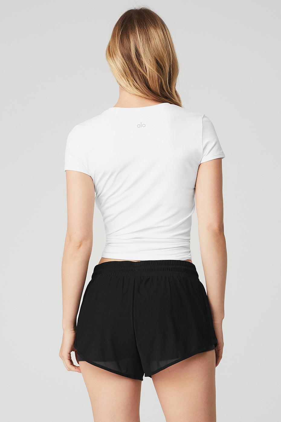 Alosoft Finesse Tee - White Female Product Image