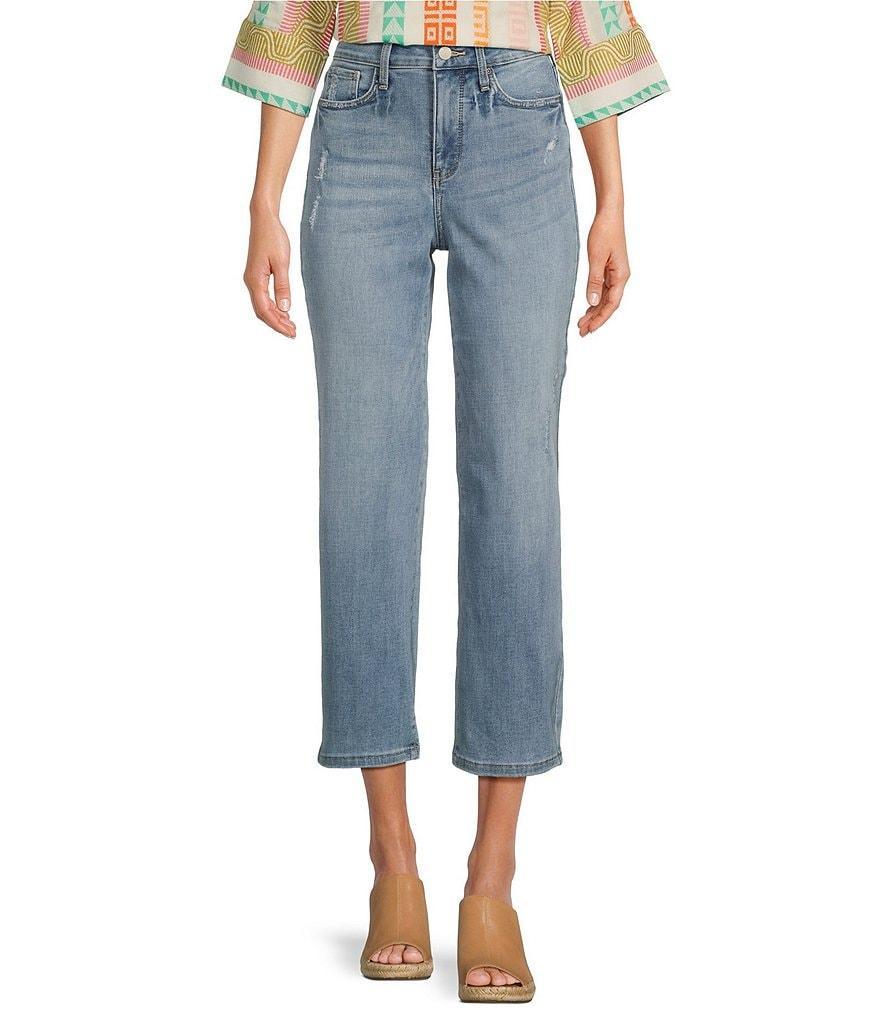 NYDJ Joni Relaxed High Rise Crop Jeans Product Image