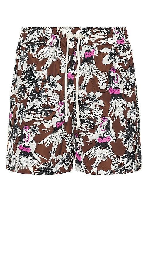 Palm Angels Hula Swimshorts White. (also in S). Product Image