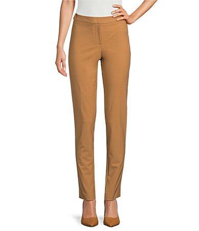 Calvin Klein Infinite Stretch Flat Front Straight Leg Pants Product Image