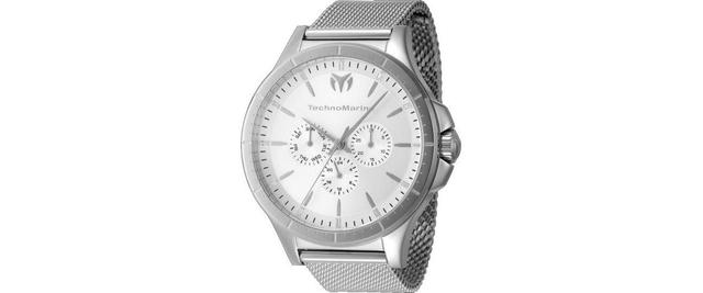 TechnoMarine Mens Tm-822017 MoonSun Quartz Chronograph Silver - Silver Product Image