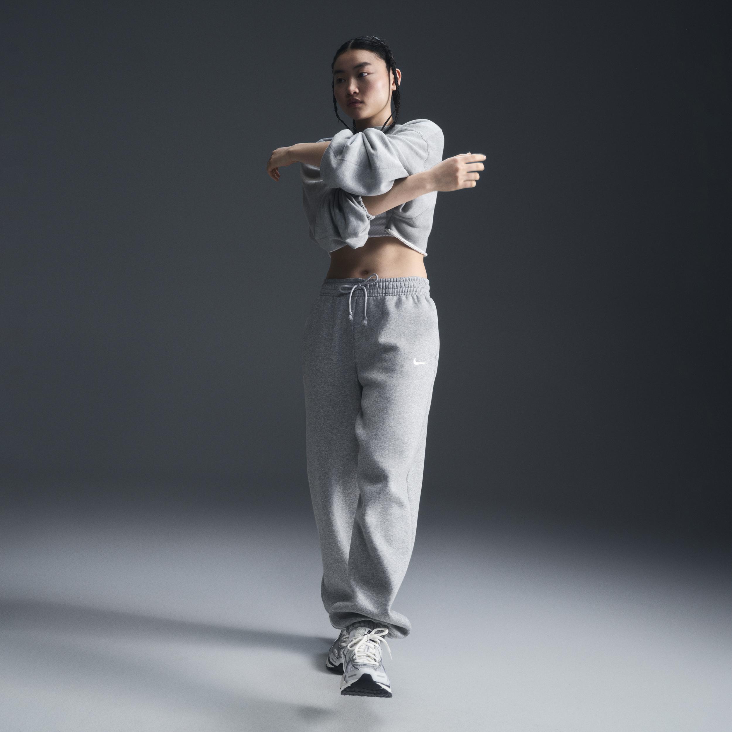 Womens Nike Sportswear Phoenix Fleece High-Waisted Oversized Sweatpants Product Image