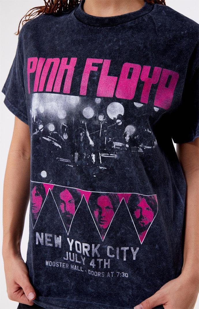 Daisy Street Women's Pink Floyd Snow Wash T-Shirt Product Image