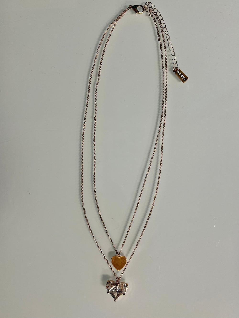 Crystal Heart Necklace Product Image