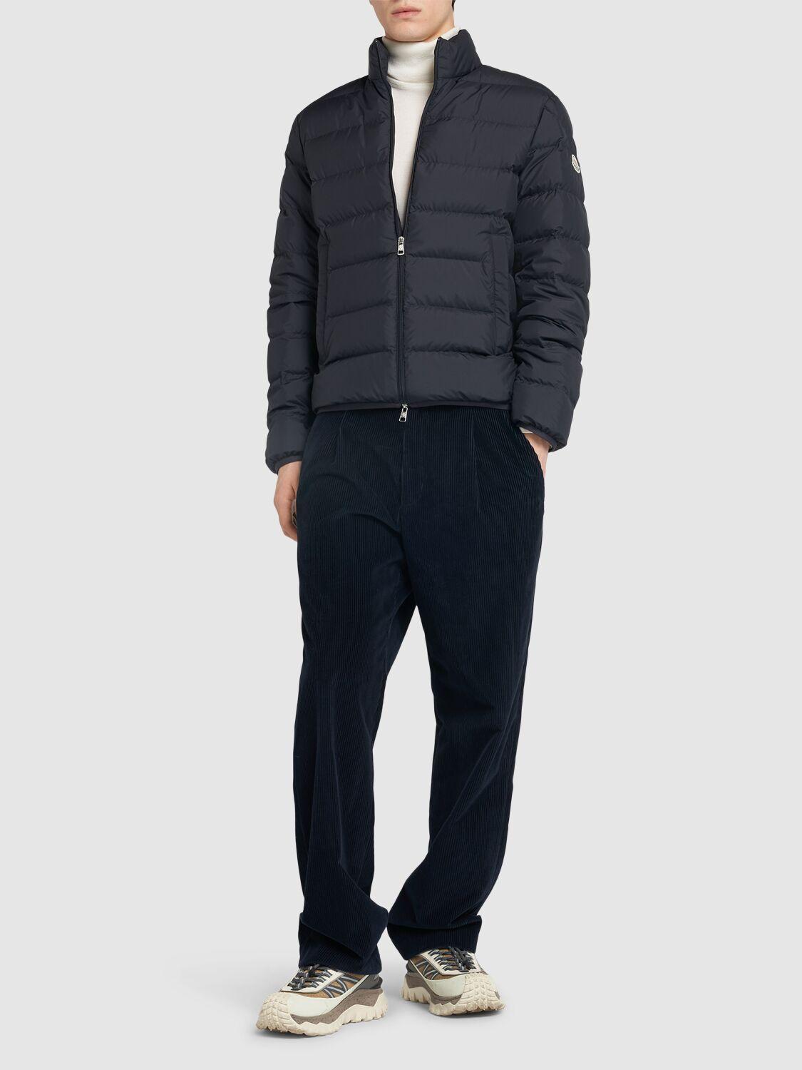 MONCLER Down Jacket In Blue Product Image