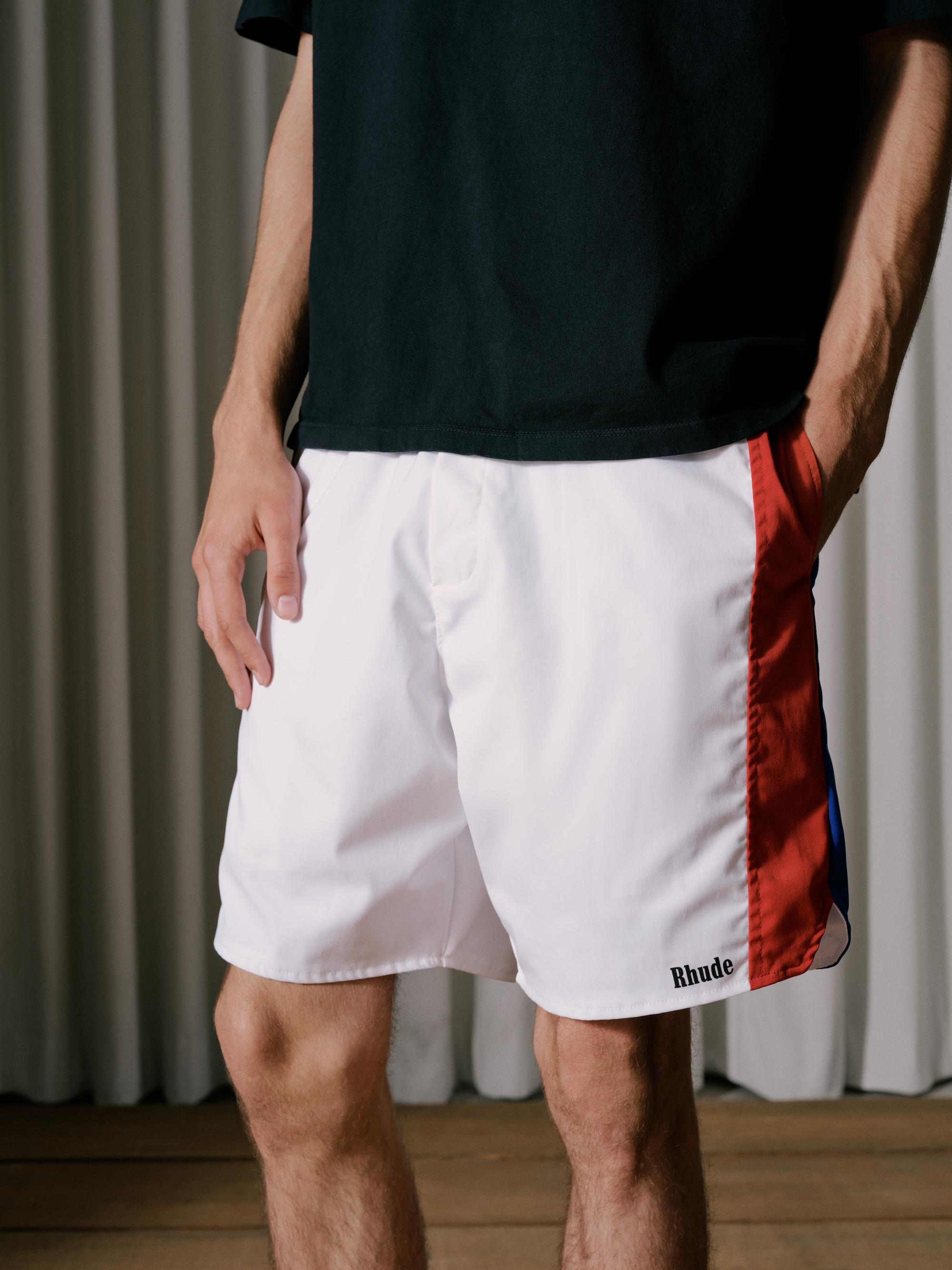 CHEVRON TRACK SHORTS Male Product Image