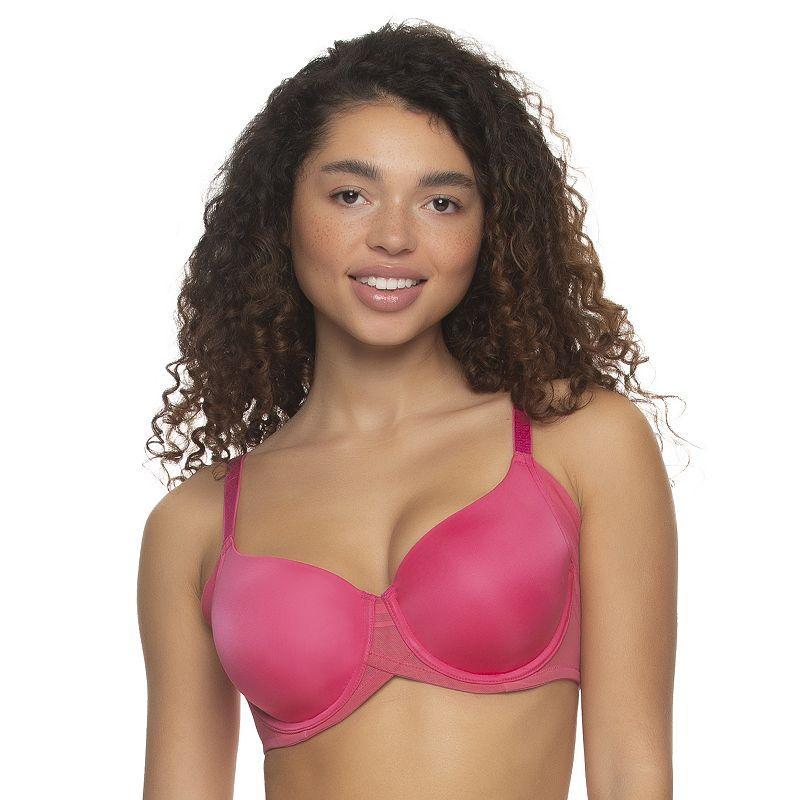 Paramour by Felina Marvelous Seamless Side Smoother Bra 245033, Womens Pink Rose Product Image