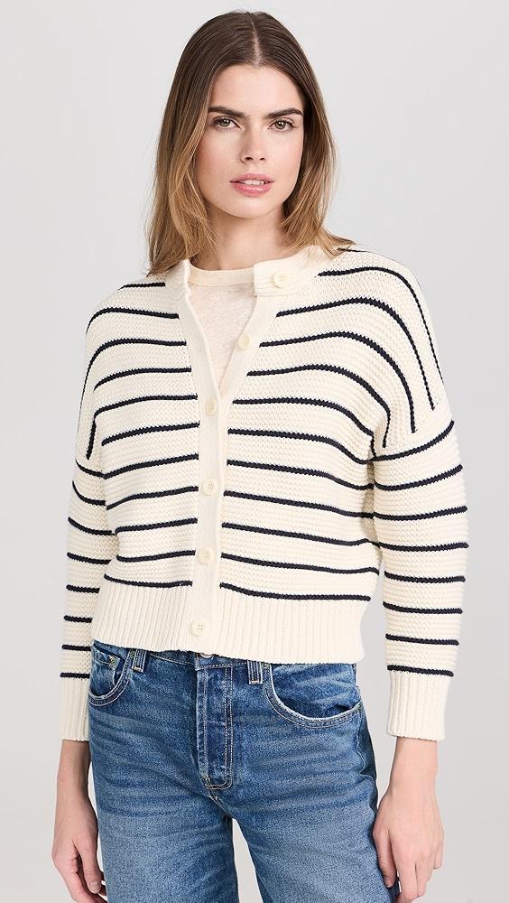 Alex Mill Nico Chunky Cardigan in Stripe | Shopbop Product Image