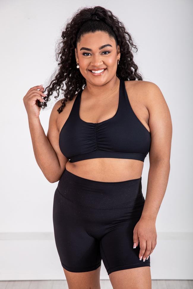 You Got This Black Sports Bra FINAL SALE Product Image