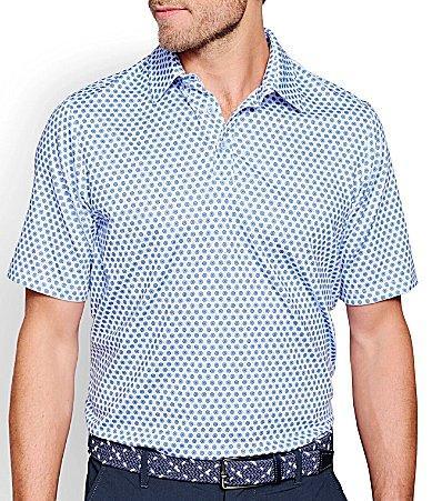 Johnston  Murphy XC4 Dotted Circle Performance Short Sleeve Polo Shirt Product Image