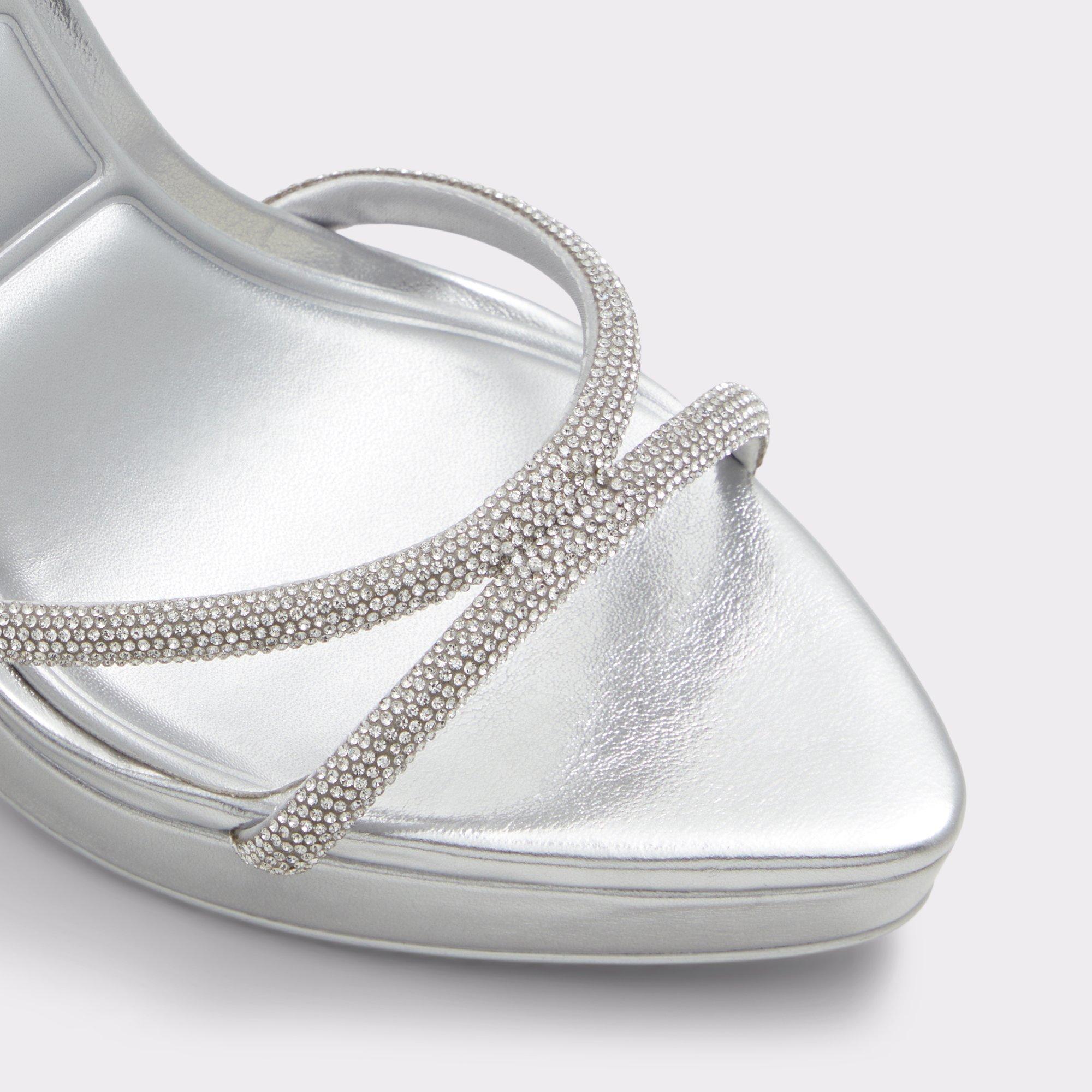 Izabella Silver Women's Strappy sandals | ALDO US Product Image