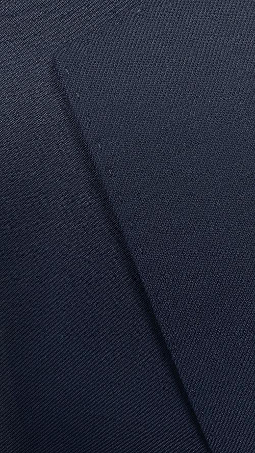 Bevagna Collection - Blue 100% Virgin Wool Regular Fit Pick Stitched 2 Piece Suit Product Image