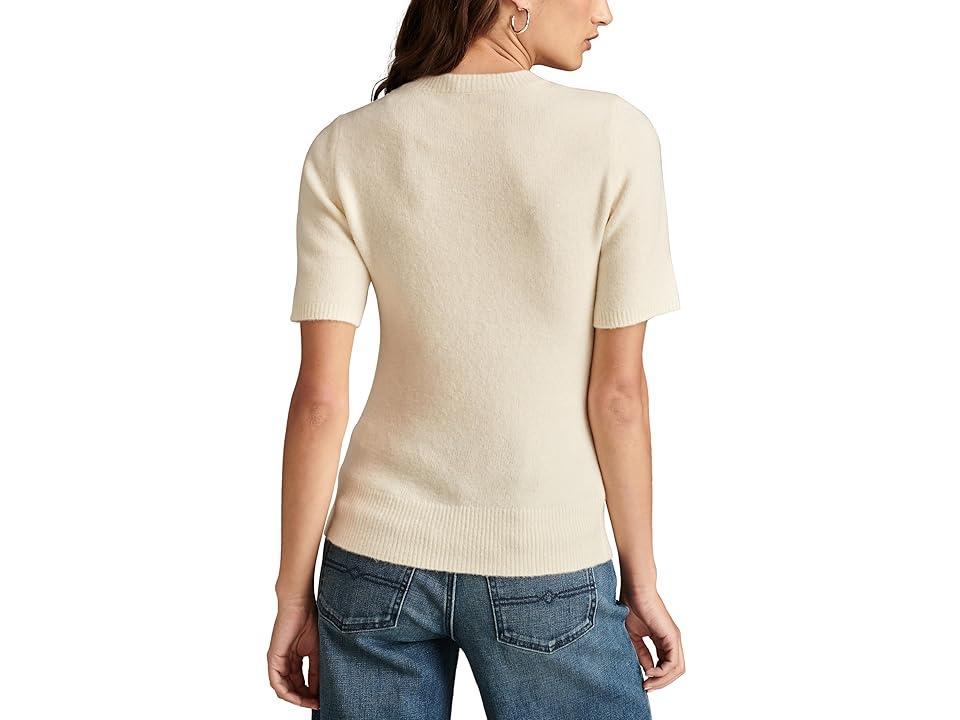 Lucky Brand Sweater Tee (Tofu) Women's Clothing Product Image