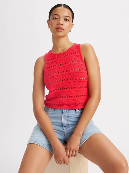 Levi's Crochet Sweater Tank Top - Women's Product Image