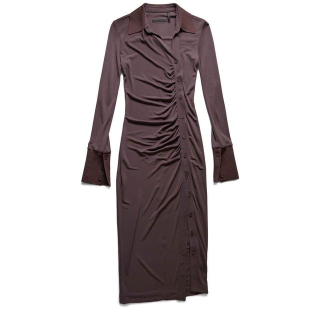 WOMEN'S ASYMMETRIC SHIRT DRESS Product Image