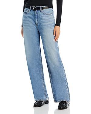 rag & bone Featherweight Logan Wide Leg Jeans Product Image