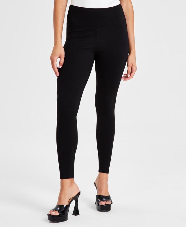 Bar Iii Womens Basic Jersey High-Waist Leggings, Created for Macys Product Image