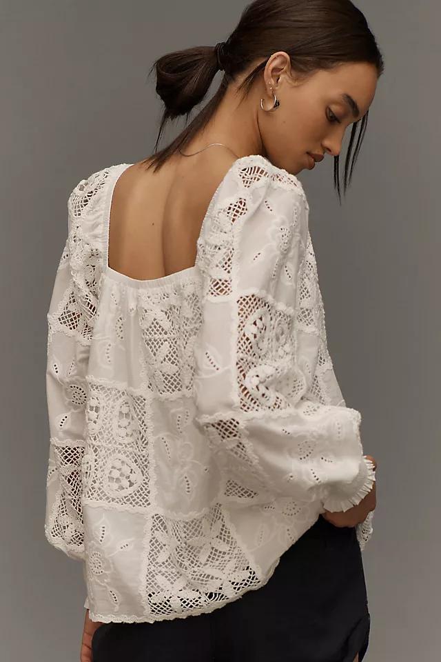 English Factory Embroidered Blouse Product Image