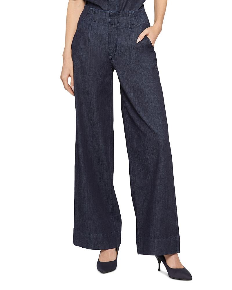 NYDJ Mona High Waist Wide Leg Trouser Jeans Product Image