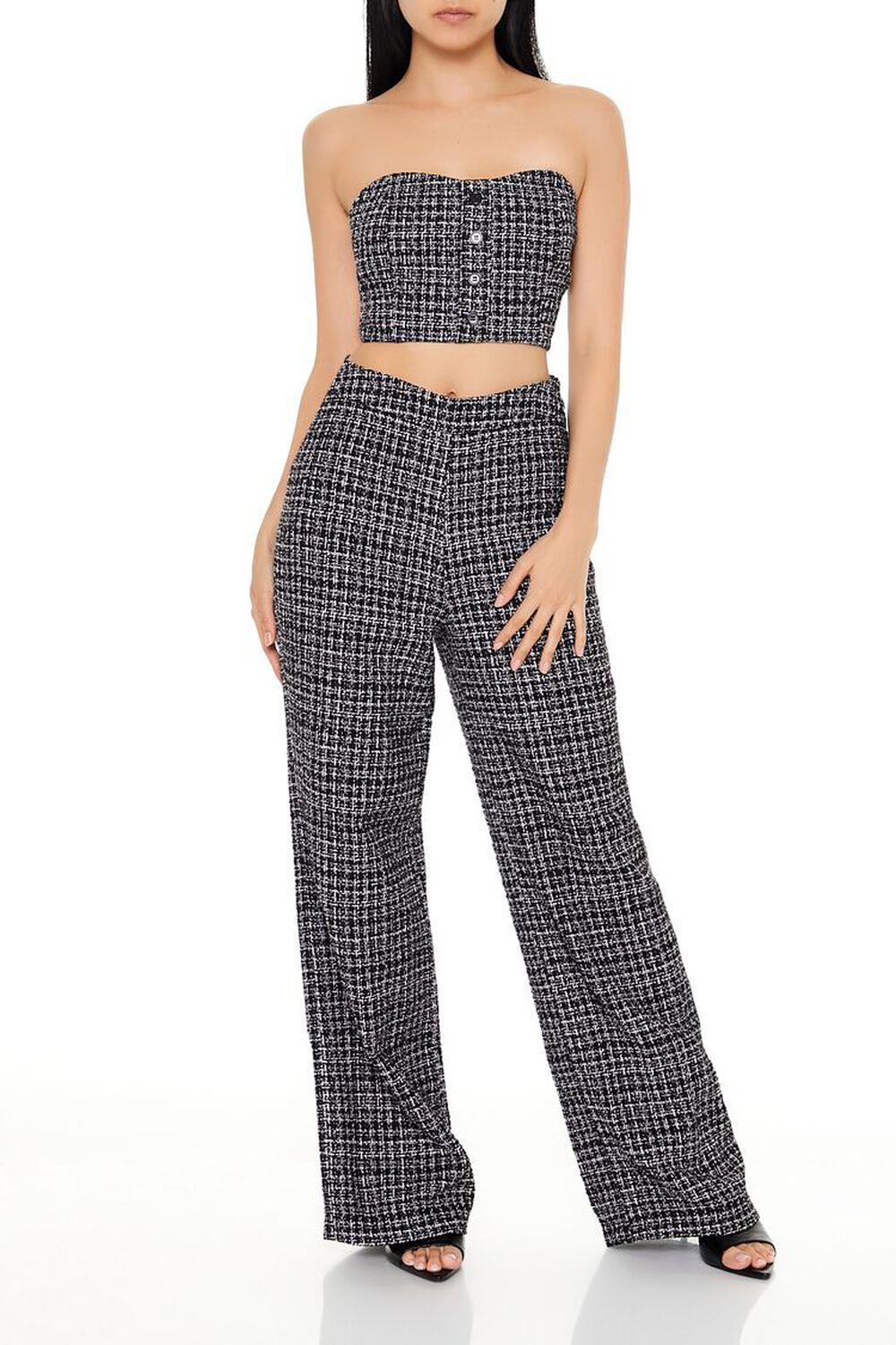 Tweed Tube Top & Pants Set | Forever 21 product image