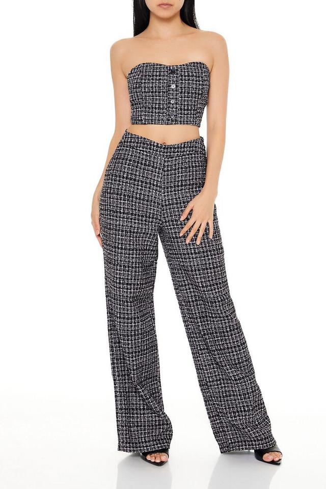 Tweed Tube Top & Pants Set | Forever 21 Product Image