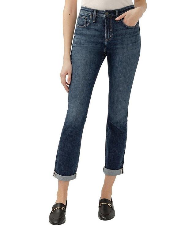 Silver Jeans Co. Beau High Rise Relaxed Slim Fit Luxe Stretch Jeans Product Image