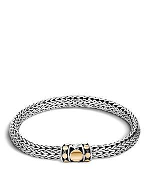 John Hardy Sterling Silver & 18K Bonded Gold Dot Medium Chain Bracelet Product Image