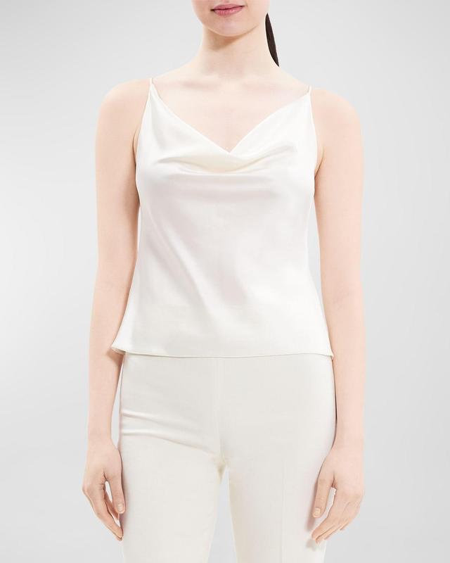 Cowl-Neck Satin Cami Product Image