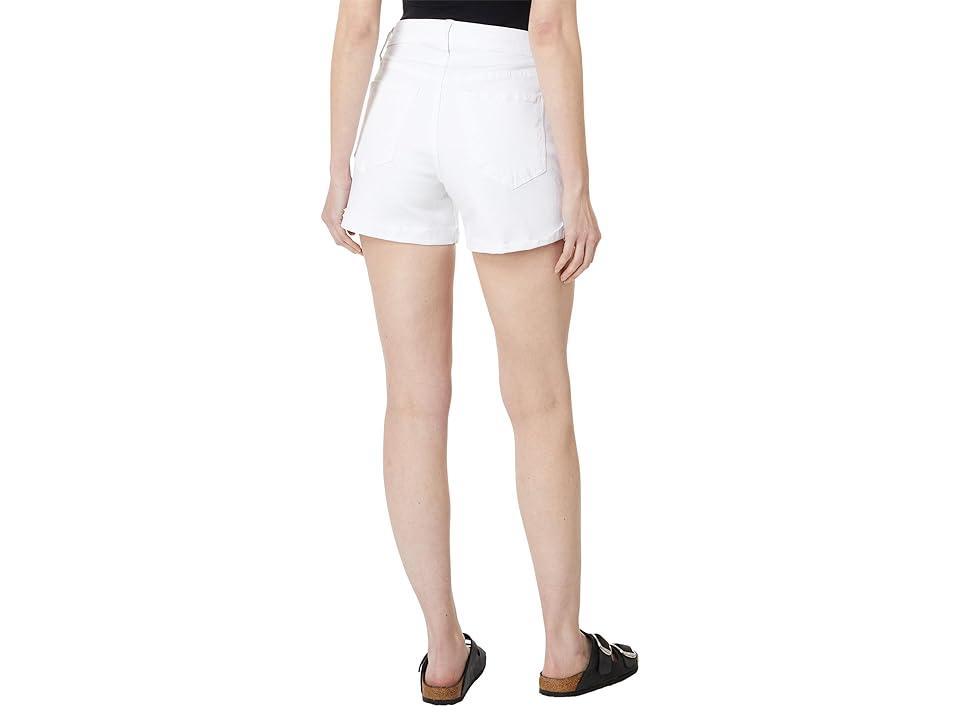 KUT from the Kloth Jane High Rise Short Roll Up Raw Hem (Optic ) Women's Jumpsuit & Rompers One Piece Product Image