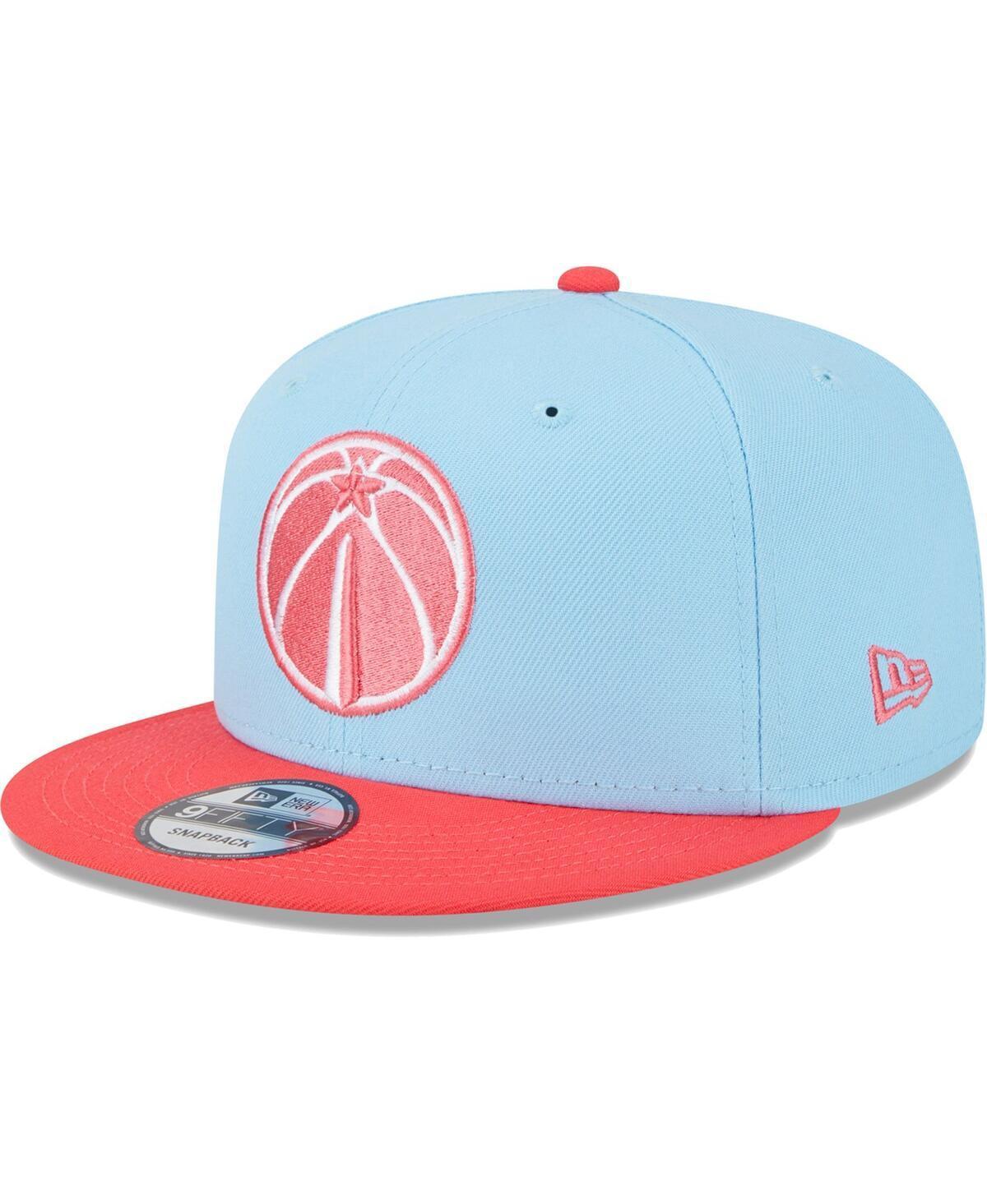 Mens New Era Powder Blue Washington Wizards 2-Tone Color Pack 9FIFTY Snapback Hat - Powder Blue Product Image