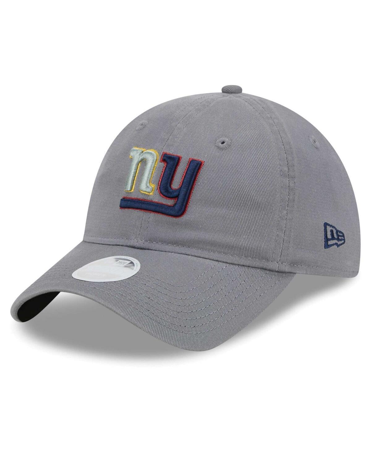 Womens New Era Gray New York Giants Color Pack Multi 9TWENTY Adjustable Hat Product Image