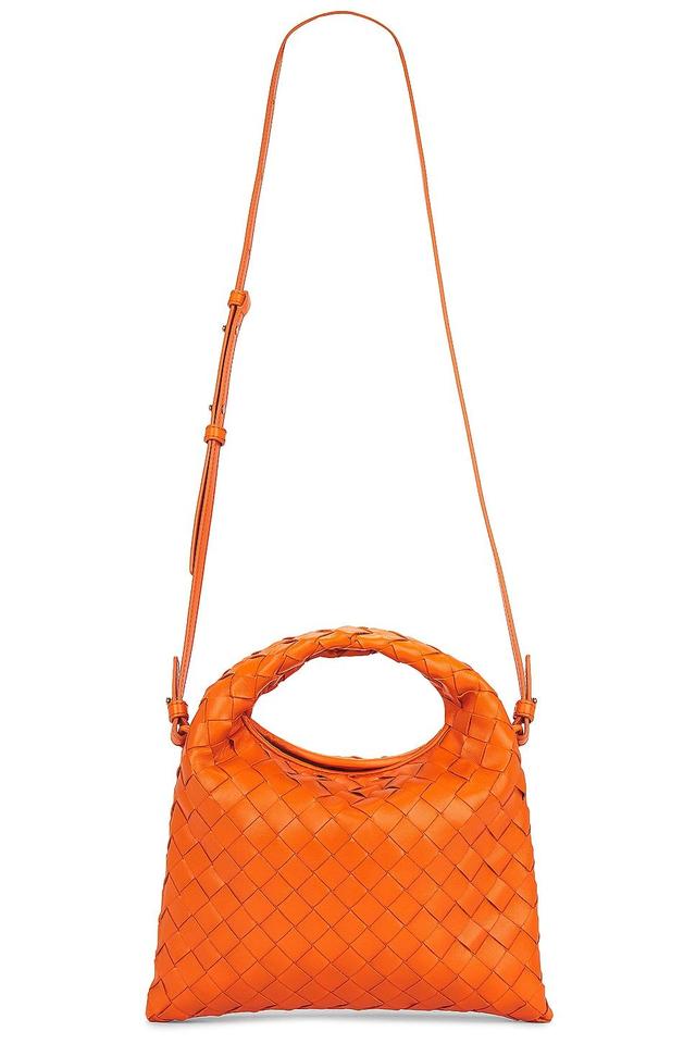 Bottega Veneta Mini Hop Hobo Bag in Orange Product Image