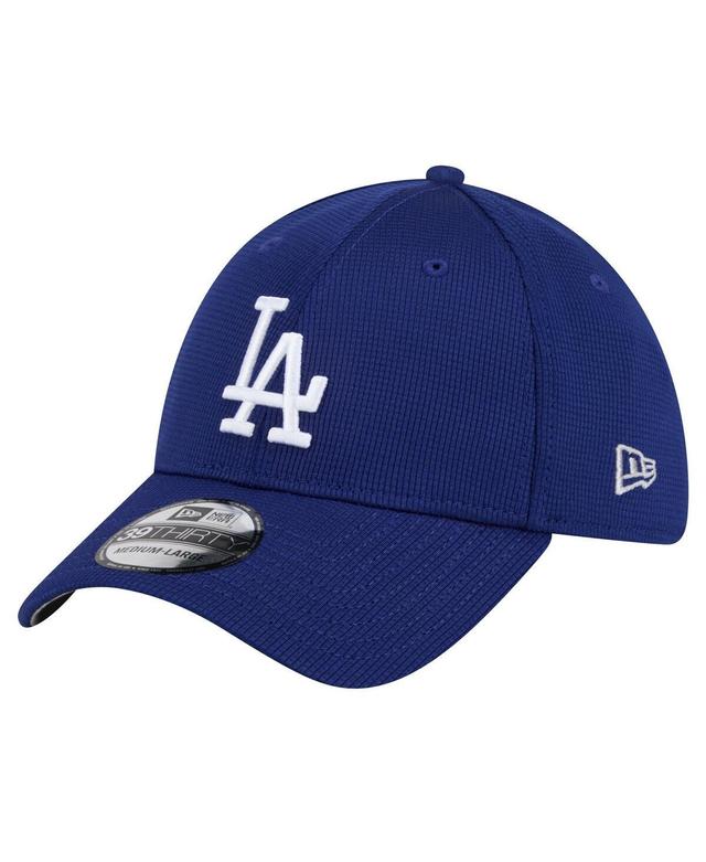 Mens New Era Royal Los Angeles Dodgers Active Pivot 39THIRTY Flex Hat Product Image