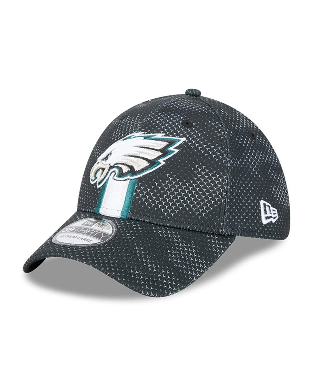 New Era Mens Black Philadelphia Eagles 2024 Sideline 39THIRTY Flex Hat Product Image