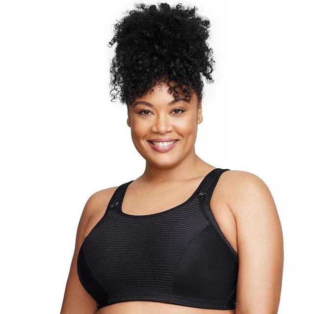 Plus Size Glamorise Full-Figure Adjustable Wireless Sport Bra 1166, Womens Product Image