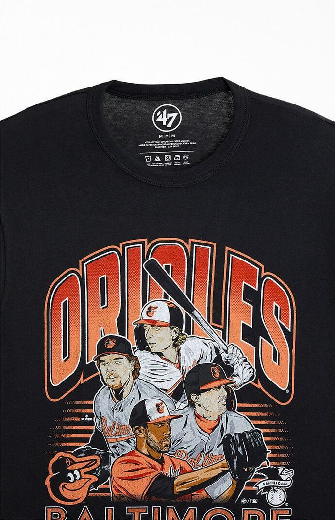 47 Brand Mens Baltimore Orioles Team Players T-Shirt Product Image