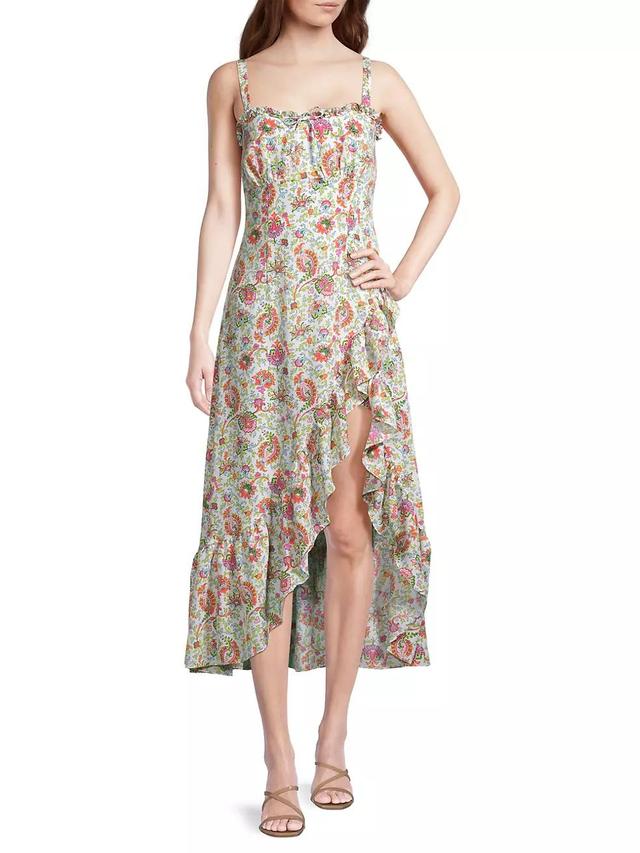 Sila Floral Midi-Dress Product Image