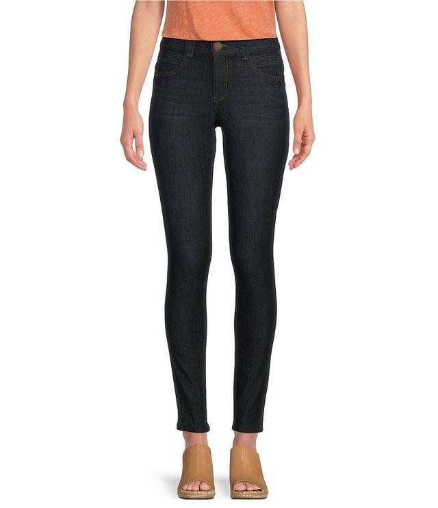 Democracy Petite Size #double;Ab#double;solution® Skinny Leg Mid Rise Jeggings Product Image