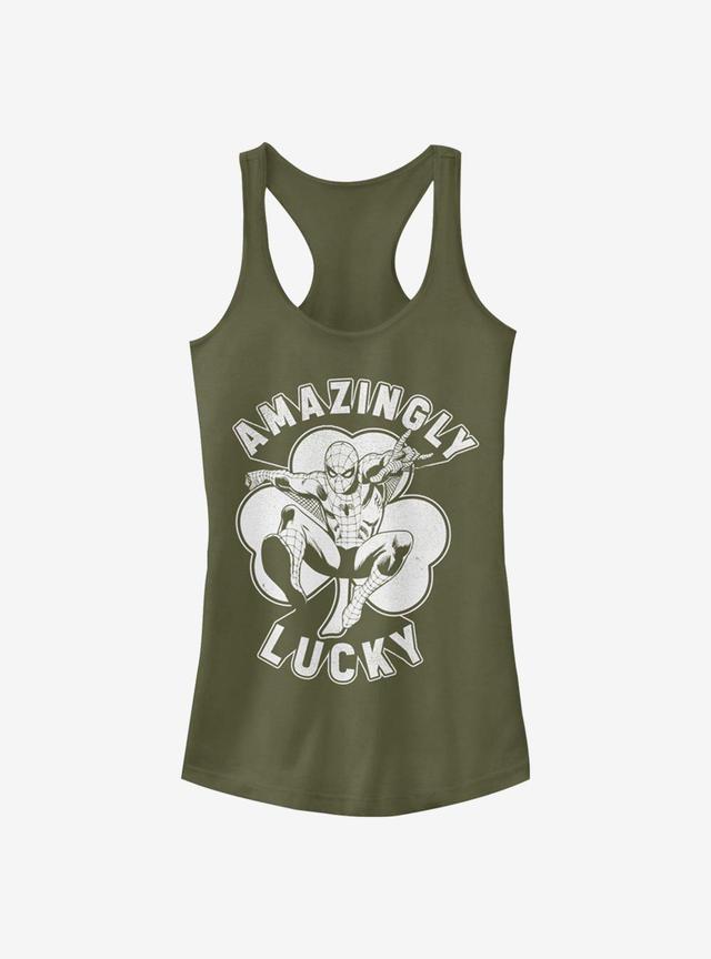 Marvel Spider-Man Lucky Spidey Girls Tank Product Image