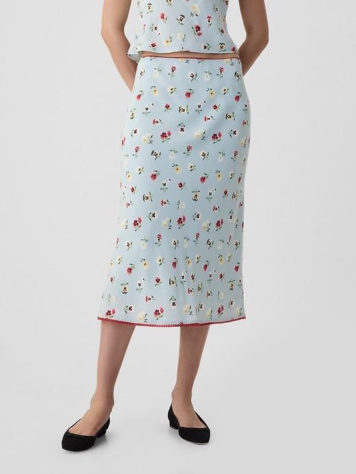 Gap &#215; DÔEN Floral Midi Skirt Product Image