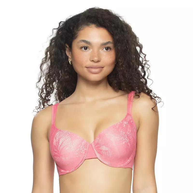 Paramour by Felina Full Figure Jessamine Contour Bra 135083, Womens Blue Product Image