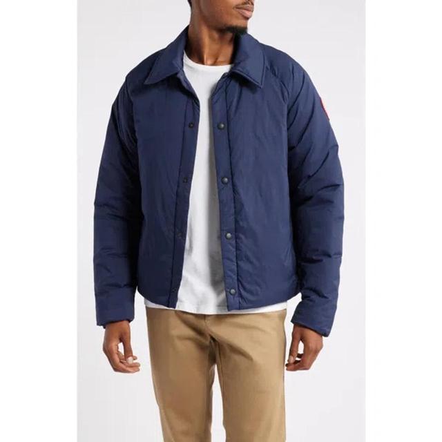 CANADA GOOSE Lodge Packable Windproof 750 Fill Power Down Jacket In Navy Product Image