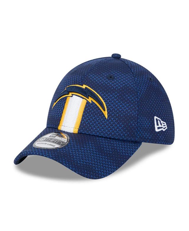 New Era Mens Navy Los Angeles Chargers 2024 Sideline 39THIRTY Flex Hat Product Image