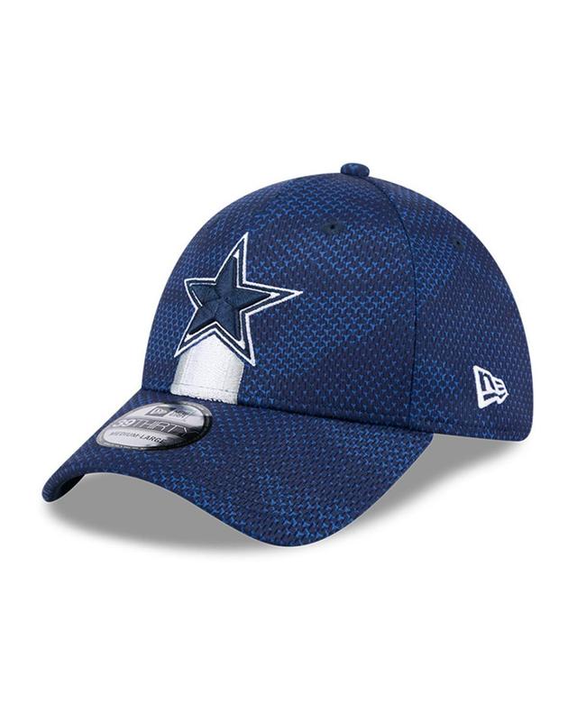 New Era Mens Navy Dallas Cowboys 2024 Sideline 39THIRTY Flex Hat Product Image