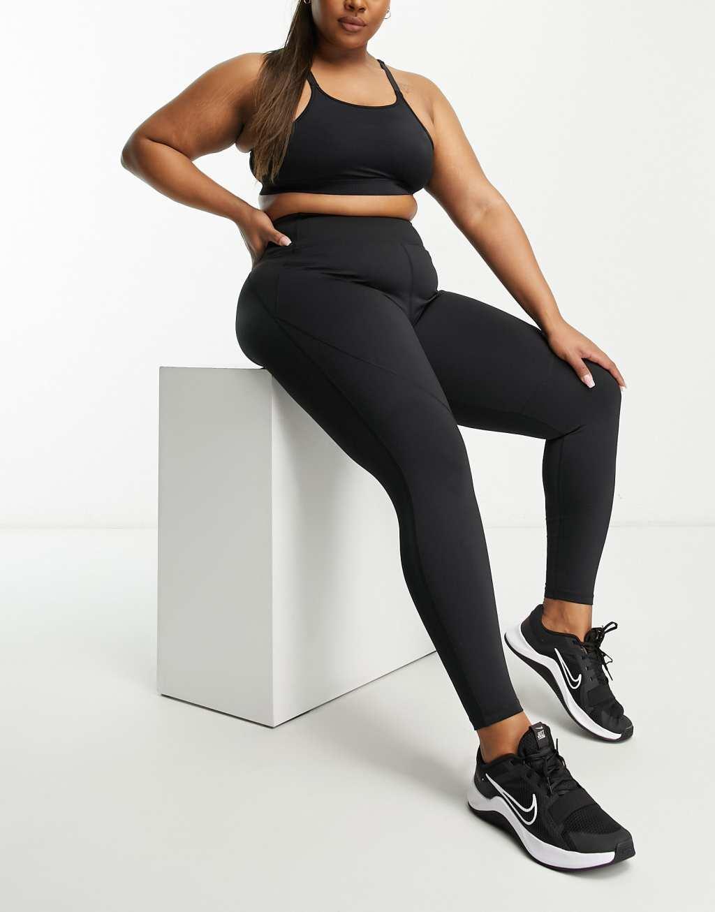 ASOS 4505 icon legging with bum sculpt seam detail and pocket  Product Image