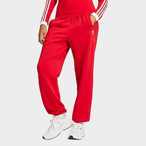 Womens adidas Originals Essentials Fleece Lifestyle Loose Jogger Pants Product Image