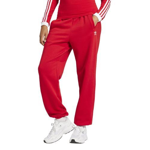 adidas Originals Womens adidas Originals Trefoil Essentials Fleece Lifestyle Pants - Womens Product Image